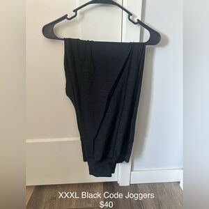Ziya Black Code Joggers